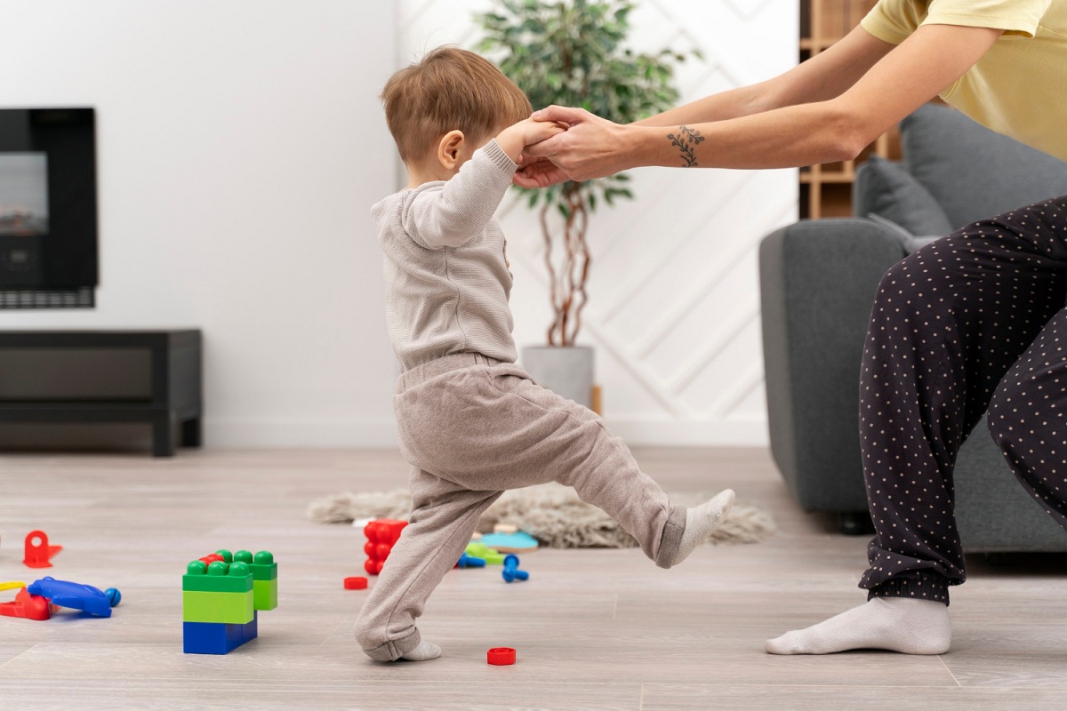 Accompagnare lo sviluppo motorio del neonato