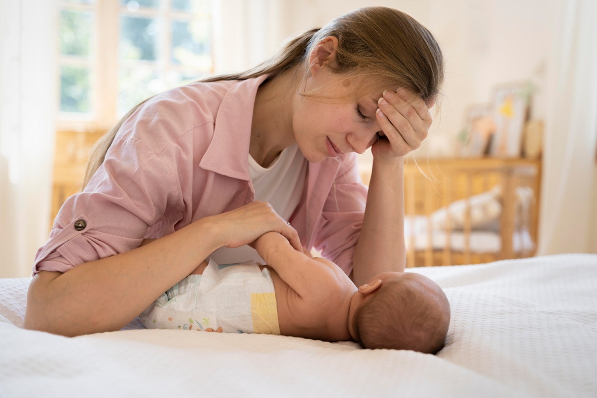 Madre stressata