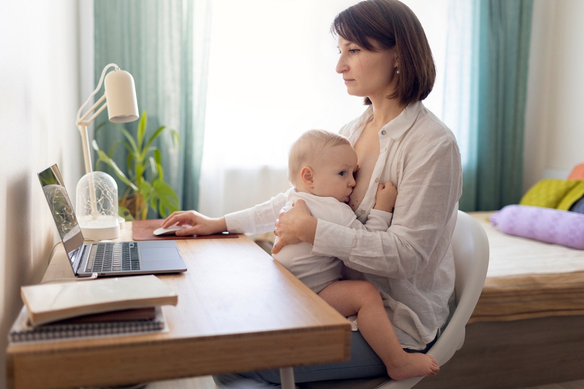 Gestire il rientro in smat working dopo il parto